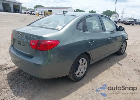 2009 Hyundai Elantra Gls from USA, damaged, VIN KMHDU46DX9U671443